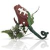 Football Rose Boutonniere with Gift Box - Handmade, Original Design by Sports Roses view 2