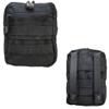 Black Pouch Carrying Case PALS Utility Pouch Mesh Sleeve Case Tactical Molle G.P view 1
