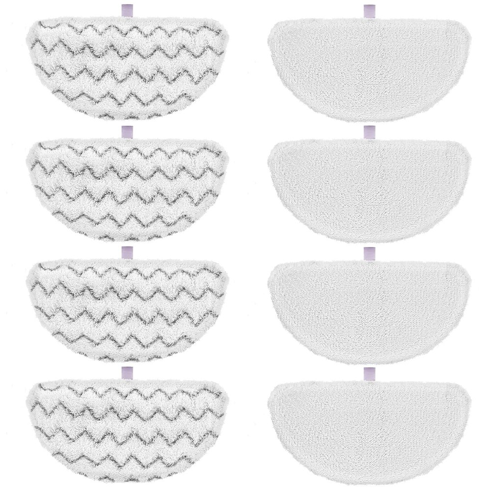 iSingo 1940 for Bissell Steam Mop Pads for Bissell PowerFresh Steam Mop 1806 1544 1440 2075A 2685A 1940W,19404 Series, Replacement Part #5938#203-2633, 8 Pack
