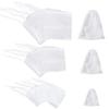 300 Pcs Drawstring Tea Filter Bags, Disposable Empty Cotton Filter Bags for Loose Tea 3.94 x 3.15 inch view 1