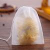 300 Pcs Drawstring Tea Filter Bags, Disposable Empty Cotton Filter Bags for Loose Tea 3.94 x 3.15 inch view 4