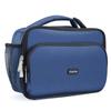 Amersun Kids Lunch Bag, Insulated School Lunch Bag with Padded Liner Keeps Food Warm Cold Longer Time,Water-resistant Thermal Travel Office Lunch Cooler for Boys Girls-2 Pockets, Blue view 1