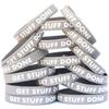 SayitBands Fifteen (15) Get Stuff DOne (1) Wristband Bracelets view 1