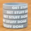 SayitBands Fifteen (15) Get Stuff DOne (1) Wristband Bracelets view 2