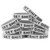 SayitBands Ten (10) Get Shit Done Wristband Bracelets view 1