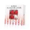 Canasuc Paris, L'Accroche Coeur Pur Sucre de Canne Rouge et Blanc, "Window Box" of 32 Assorted French Molded Sugar "Hearts" in Red and White, 3.35 Oz view 1