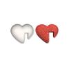 Canasuc Paris, L'Accroche Coeur Pur Sucre de Canne Rouge et Blanc, "Window Box" of 32 Assorted French Molded Sugar "Hearts" in Red and White, 3.35 Oz view 4