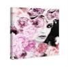 The Oliver Gal Artist Co. People and Portraits Wall Art Canvas Prints 'She Persisted' Home Dcor, 20" x 24", Black, Pink view 2