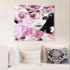 The Oliver Gal Artist Co. People and Portraits Wall Art Canvas Prints 'She Persisted' Home Dcor, 20" x 24", Black, Pink view 4