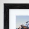 Frame It Easy 9 x 26 Black Grain Wood Frame (Derby) view 2