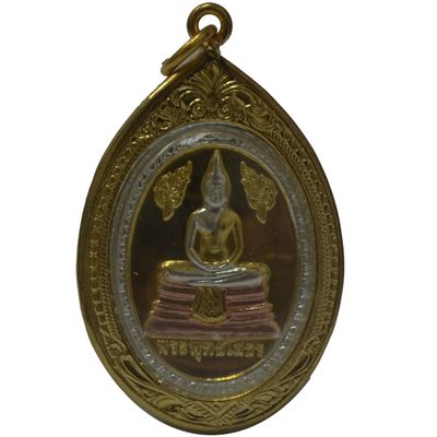 Thai Jewelry Pendants Thai Amulet The King Rama 5 Back Side Loung Bhor Sothorn Coins Buddha Amulets Lucky for Life Pendants