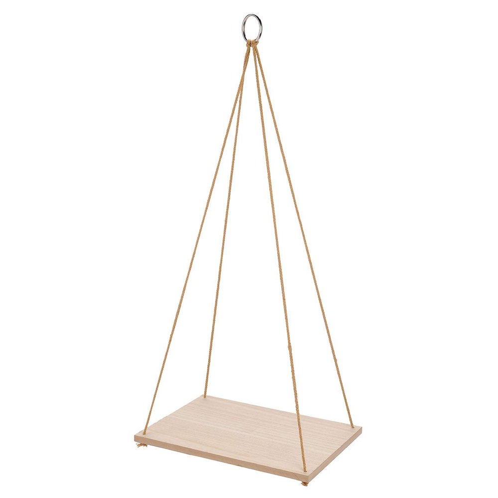 Tokyodo KU000040 Flower Material, White/Beige, Width 13.4 x Depth 9.4 inches (34 x 24 cm), Total Height Including Handle, Approx. 29.5 inches (75 cm), Hanging Wood Board