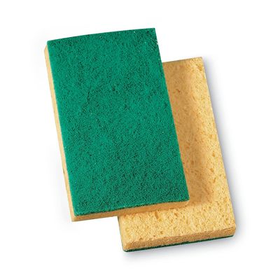 3M COMMERCIAL SOLUTIONS Niagara Scour Pad 6.1 X3.6 GreenYellow, 20 CT