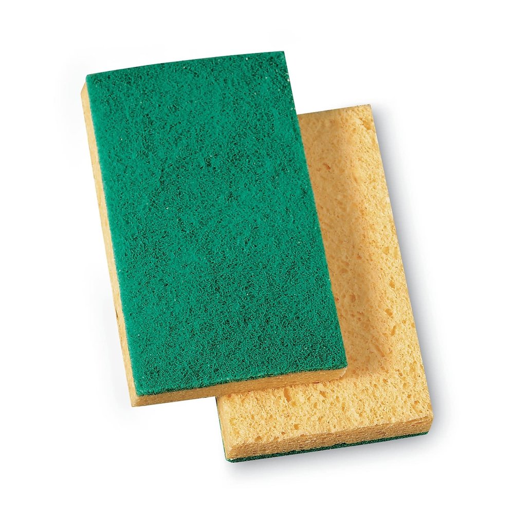 3M COMMERCIAL SOLUTIONS Niagara Scour Pad 6.1 X3.6 GreenYellow, 20 CT