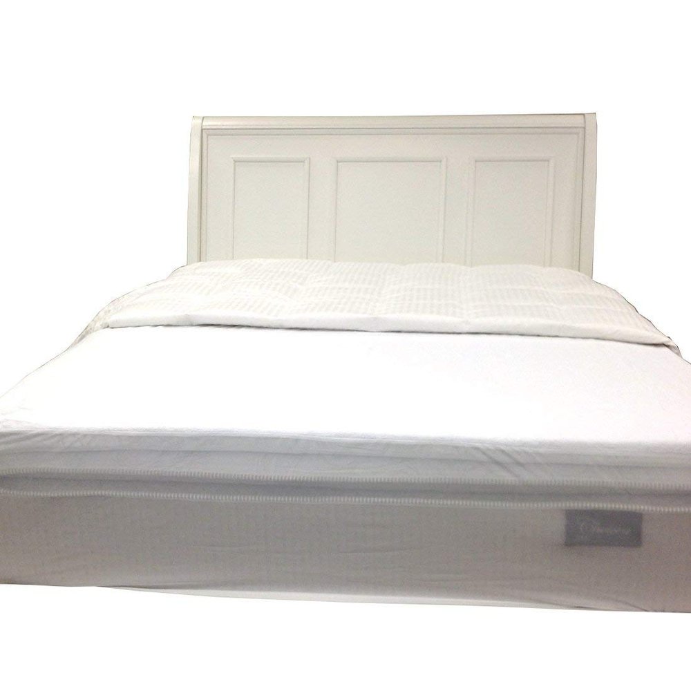 Royal Tradition Solid Terry Cotton Waterproof (Twin Size) Mattress Protector, (Pack of 6) Breathable Mattress Encasement