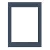 CountryArtHouse Navy Blue Acid Free 12x12 Picture Frame Mats with White Core Bevel Cut for 8x8 Pictures - Fits 12x12 Frame - One Mat - With Bag & Backing view 3
