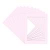 CountryArtHouse Soft Pink Acid Free 12x12 Picture Frame Mats with White Core Bevel Cut for 8x8 Pictures - Fits 12x12 Frame - One Mat - With Bag & Backing view 3