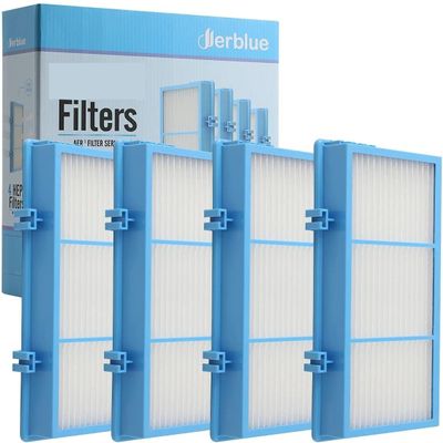 DerBlue 4pcs Replacement Filters Compatible with Holmes AER1 Type Total Air Filter,for 30AT and 242-NUC,Total Air Filter Replacement Filters for 30AT
