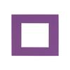 CountryArtHouse Dark Purple Acid Free 12x12 Picture Frame Mats with White Core Bevel Cut for 8x8 Pictures - Fits 12x12 Frame - One Mat - With Bag & Backing view 1