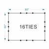 F.Y.Dreams 100% Washed Cotton Duvet Cover for Weighted Blanket 60x80 inches with 16 Ties, Zipper on Long Side/Light Blue/Just Duvet Cover view 3