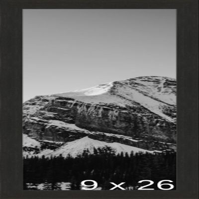 Frame It Easy 9 x 26 Coffee Wood Frame (Derby)