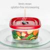 Rubbermaid 60-Piece Food Storage Containers with Lids, Microwave and Dishwasher Safe, Red Color, Ideal for Meal Prep and Pantry Storage view 4