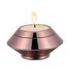Cremation Urns for Ashes Stainless Steel Candle Holder Keepsake Urns for Ashes for loved one free engraved (Gun) view 1