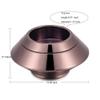 Cremation Urns for Ashes Stainless Steel Candle Holder Keepsake Urns for Ashes for loved one free engraved (Gun) view 3