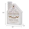 PIONEER-EFFORT Wooden Christmas Advent Calendar House with 24 Drawers and Led Lights Countdown Calendars for Christmas Decoration 2023, Candy Box (White Forest) view 4