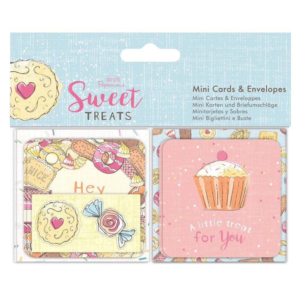Papermania Cards and Envelopes, Multi-Colour, One Size