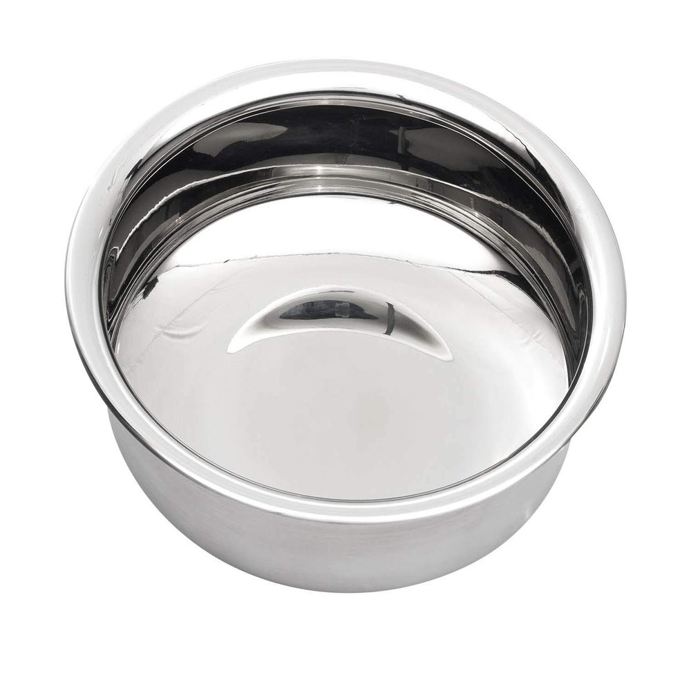Arcata Food Pan for 5 qt Round Chafer, 12 1/2"L x 4"H, S/S, each