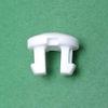 Asia Buy Horizontal Blinds Plastic Bottom Rail Ladder Cord Button Plug 1/2"- White (10) view 1