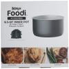 Ninja Foodi 6.5-qt. Ceramic Coated Nonstick Inner Pot, Compatible with all Ninja Foodi 6.5 qt. models, Dishwasher Safe Gray. 102FY300 view 2
