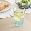 Toyo Sasaki Glass P-52103HS-AQ-JAN Glass Tumbler, Aqua Blue, 7.5 fl oz (210 ml), Spash HS Free Glass, Made in Japan, Dishwasher Safe, Pack of 2 view 4