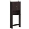 Furinno Indo Double Door Bath Cabinet, Espresso view 1