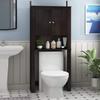 Furinno Indo Double Door Bath Cabinet, Espresso view 2