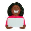 3D African American Dental Ornaments for Christmas Tree 2025 - Dentist Christmas Ornament - Braces Ornament 2025 - Dental Hygienist Ornaments Lost Tooth Fairy Doctor Assistant Medical Orthodontist view 2