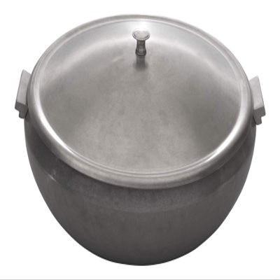 Arcata Round Chafer, 8 qt, 15"D, 16 1/2"D x 8 1/2"H, S/S, Vintage Finish, each