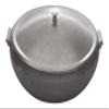 Arcata Round Chafer, 8 qt, 15"D, 16 1/2"D x 8 1/2"H, S/S, Vintage Finish, each view 1