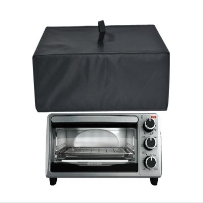 Heavy Duty Heat-Resistant Waterproof Dust-proof cover for BLACK 4-Slice Toaster Oven TO1303SB/TO1313SBD /Proctor Silex 31122 Modern Toaster Oven and other models