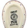Polmedia Polish Pottery Spoon Rest - Blue Cornflower Pattern Handmade in Boleslawiec Poland by Ceramika Bona + Certificate of Authenticity view 4
