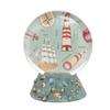 Beachcombers 5.9" Resin Turtle/Lighthouse Waterball Green view 1
