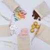 Reusable Eco friendly 6 x 8 inches 100% Cotton Thick Single Drawstring Muslin bags (Natural Color) "premium quality"-500 Count Pack view 2