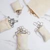 Reusable Eco friendly 4 x 6 inches 100% Cotton Thick Single Drawstring Muslin bags (Natural Color) "premium quality"-500 Count Pack view 3
