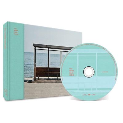 BTS WINGS YOU NEVER WALK ALONE KPOP BANGTAN BOYS [Left Ver.] Album CD + Photobook + Photocard + Gift 4 Photos