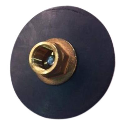 Galapagoz Force Curb Plunger Reinforced Heavy Duty Brass Rubber Fitting Fits 0.5 Inch Pipe US 4 inch