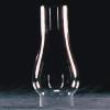 Clear Glass Lamp Chimney, Replacement Hurricane Globe Measures 2 1/8 inch Diameter Base x 8 1/4 inches High for Oil or Kerosene Lanterns view 1