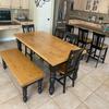 Osborne Farm Coffee Legs in Knotty Pine (Set of Four), Replacement Legs for Farmhouse and Country Design, Unfinished Wooden Table Legs, Ready to be Finished, Wood Legs for Bench Seats or Coffee Tables view 3