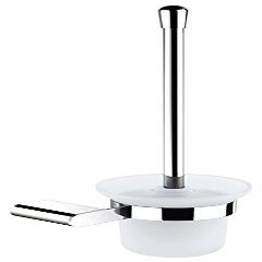Kube Bath Aqua Chiaro Wall Mounted Toilet Brush