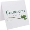 Shamrock Wedding Table Numbers, 1-80, Double Sided, Tent or Use in a Stand, Great for Parties & Restaurants - Made in the USA view 2